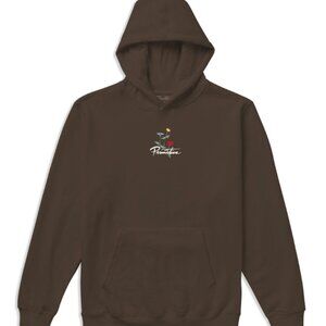 Primitive Zen Boxy Heavyweight Hoodie Brown Men’s 2XL XXL NWT $85